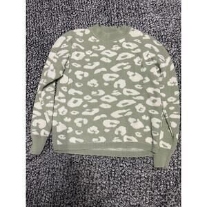 Women's Andre Long Sleeve Leopard Print Shirt. Very Comfy. Size L. GUC